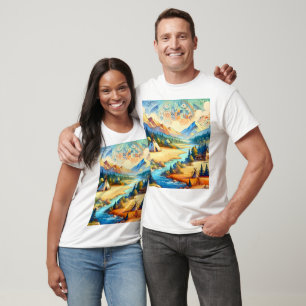 Heilige Vallei Symbolische Expressie Design T-shirt