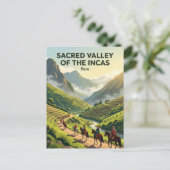 Heilige Vallei van de Inca's Peru Briefkaart (Staand voorkant)
