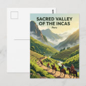 Heilige Vallei van de Inca's Peru Briefkaart (Voorkant / Achterkant)