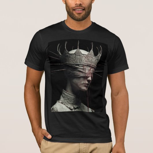 Heilige van het Onzichtbare — Gothic Fine Art T-Sh T-shirt (Voorkant)