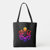 Heilige Vangst Tote Bag (Achterkant)