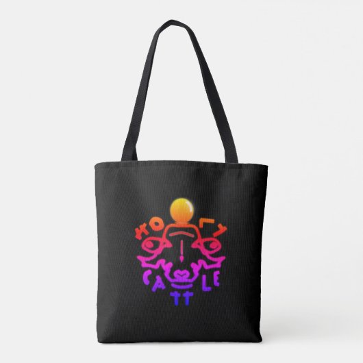 Heilige Vangst Tote Bag (Achterkant)