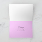 Heilige Verjaardag Kaart (Binnen)