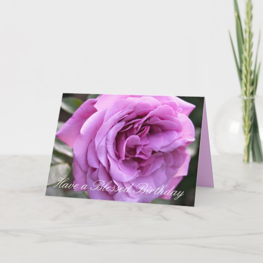 Heilige Verjaardag Kaart (Voorkant)