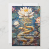 Heilige Vernieuwing | Slangontwerp Kaart (Achterkant)