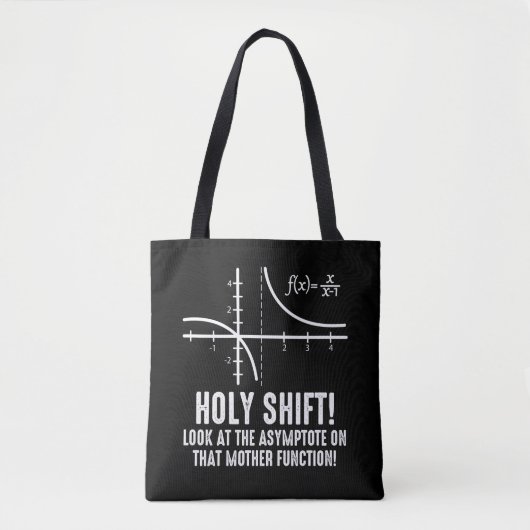 Heilige Verschuiving bekijk Asymptote op die funct Tote Bag (Voorkant)