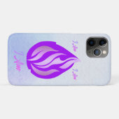 Heilige Violette Vlam - Ik Ben Case-Mate iPhone Case (Achterkant (horizontaal))