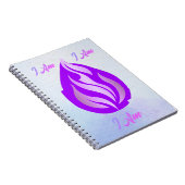 Heilige Violette Vlam - Ik Ben Notitieboek (Rechterzijde)