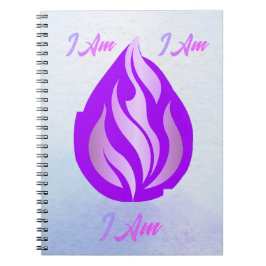 Heilige Violette Vlam - Ik Ben Notitieboek