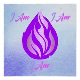 Heilige Violette Vlam - Ik Ben Perfect Poster