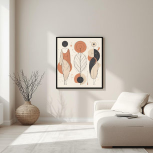 Heilige Vorm – Moderne Vrouwelijke Geometrie IV Poster