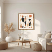 Heilige Vorm – Moderne Vrouwelijke Geometrie Poster