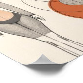 Heilige Vorm – Moderne Vrouwelijke Geometrie V Poster (Hoek)