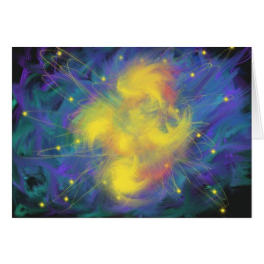 Heilige Vuursterren Christelijke Profetische Kunst (Voorkant Horizontaal)