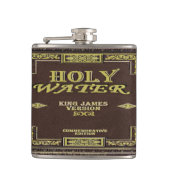 Heilige Water Bijbelmoer Heupfles (Voorkant)