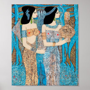 Heilige Water Chen Yongle-dames voor oosterse dame Poster