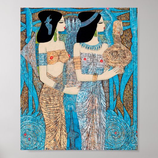 Heilige Water Chen Yongle-dames voor oosterse dame Poster (Voorkant)