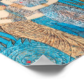 Heilige Water Chen Yongle-dames voor oosterse dame Poster (Hoek)