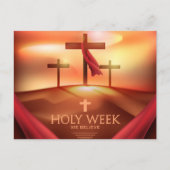 Heilige Week Feestdagenkaart (Voorkant)