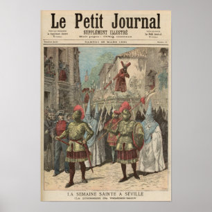 Heilige Week in Sevilla Poster