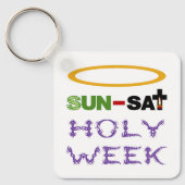 Heilige Week (Palmzondag tot Heilige Donderdag) Sleutelhanger (Voorkant)