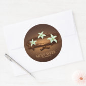Heilige Week Ronde Sticker (Envelop)