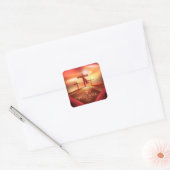 Heilige Week Square Sticker (Envelop)