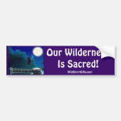 HEILIGE WILDERNIS BUMPERSTICKER (Voorkant)