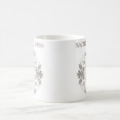 Heilige Wildheid Botanische Mandala Kunst Koffiemok (Center)