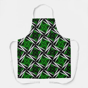 Heilige wind in groen Schort
