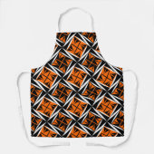 Heilige wind in Sinaasappel Schort (Voorkant)