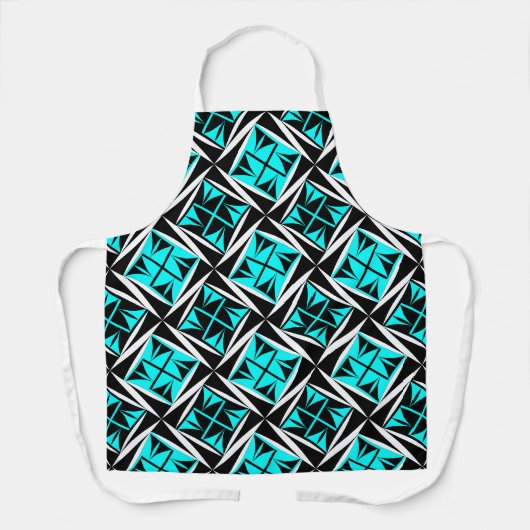 Heilige wind in turquoise schort (Voorkant)