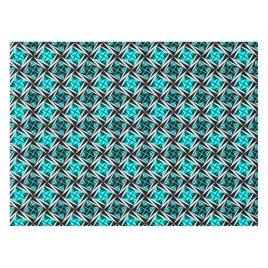 Heilige wind in turquoise tafelkleed (Voorkant (Horizontaal))