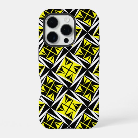 Heilige winden in geel iPhone hoesje (Achterkant)
