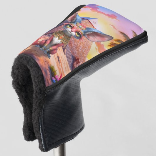 Heilige Woestijnbewaker Golfheadcover (3/4 voorkant)