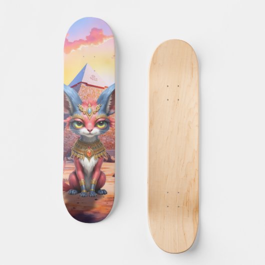 Heilige Woestijnbewaker Persoonlijk Skateboard (Voorkant)