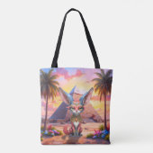 Heilige Woestijnbewaker Tote Bag (Achterkant)