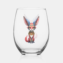 Heilige Woestijnbewaker Wijnglas Zonder Voet