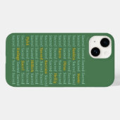 Heilige woorden Case-Mate iPhone case (Achterkant (horizontaal))