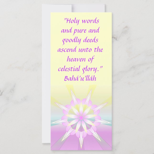 Heilige Woorden Ruhi (Voorkant)