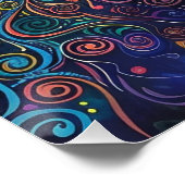 Heilige wortels bij Ocean Dawn Perfect Poster (Hoek)