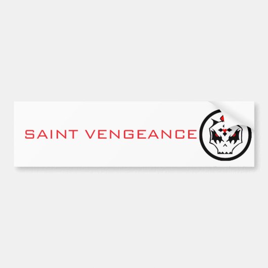 HEILIGE WRaAK  Bumpersticker (Voorkant)