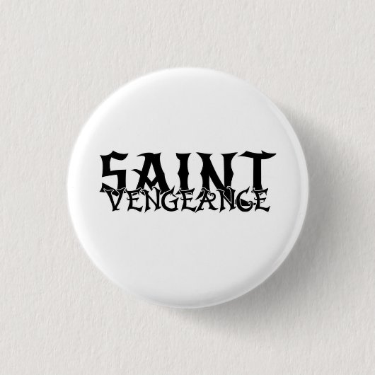 HEILIGE WRAAK RONDE BUTTON 3,2 CM (Voorkant)