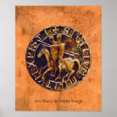 Heilige Zegel van de Religieuze Kunst van de Knach Poster (Voorkant)