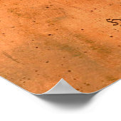 Heilige Zegel van de Religieuze Kunst van de Knach Poster (Hoek)