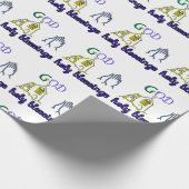 Heilige zegeningen cadeaupapier (Hoek)