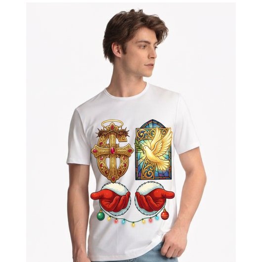 Heilige zes zeven voor christenen  Tri-Blend shirt