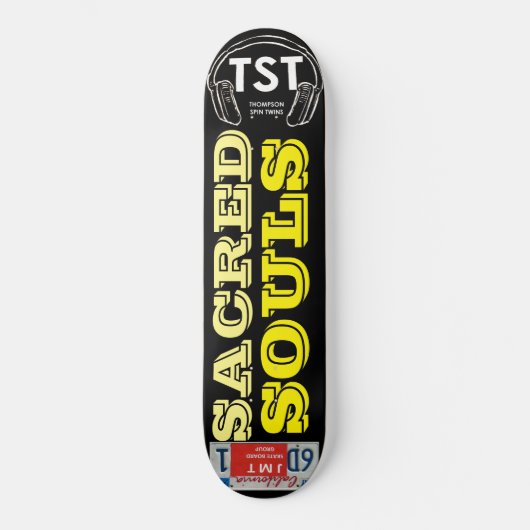 HEILIGE ZIELEN Skateboard (Voorkant)