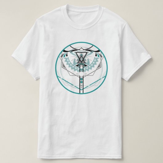 Heilige zonneglyph t-shirt (Design voorkant)