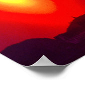 Heilige zonsondergang poster (Hoek)